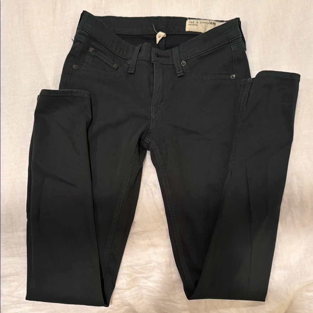 Dark green rag&bone jegging Jeans